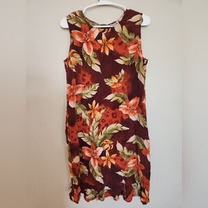 Chico's Design 100% Silk Sleeveless Dress Size 2